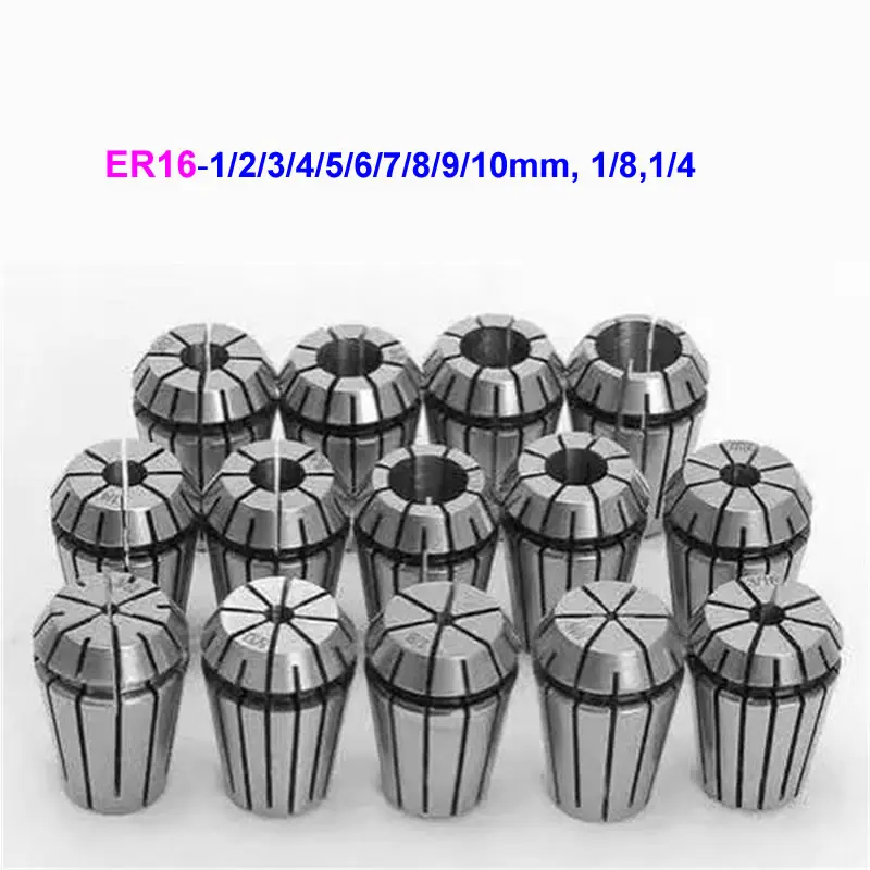 ER Collet Chuck ER16 ER20 ER25 1-16mm High Precision For CNC Milling Tool Holder Engraving Machine Lathe Mill Spring Chuck