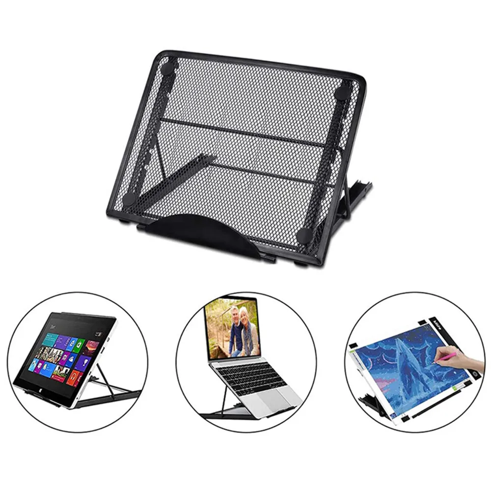 Foldable Stand for 5D Diamond Painting Light Pad Copy Platform Bracket Base Diamond Painting Copy Desk Laptop Computer Holder