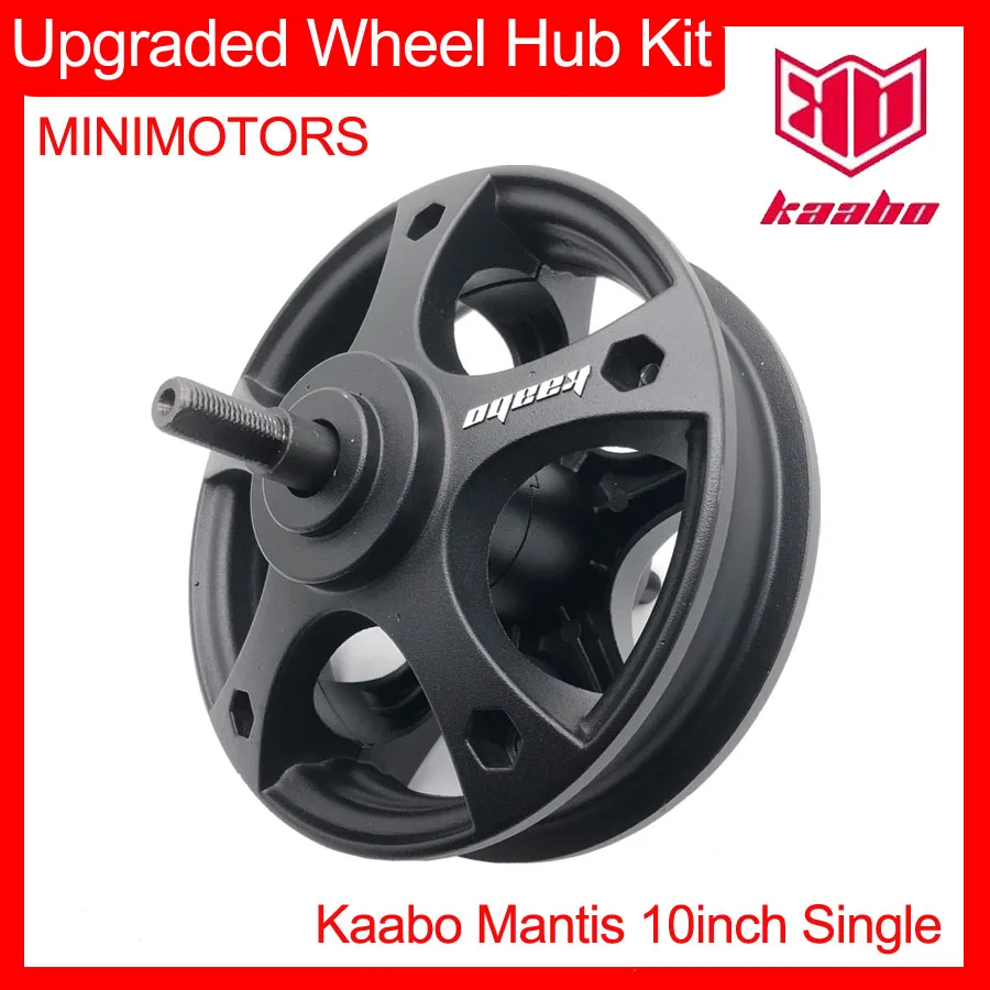 Mantis10 Upgraded Wheel Hub Kit Minimotors Design Front Ring for Kaabo Mantis 10inch Single Motor Electric Scooter