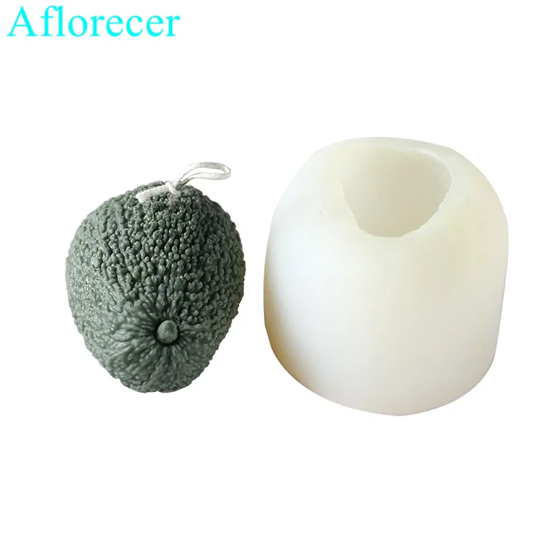 Avocado Silicone Candle Molds DIY Fruit Cake Molds Soap Molds Silicone Rubber Crafts molds