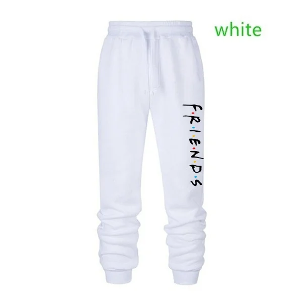 Women Friends TV Show Letter Print Pants Casual Fashion Loose Joggers Sports Sweatpants Tracksuit Trousers Big Size 4XL
