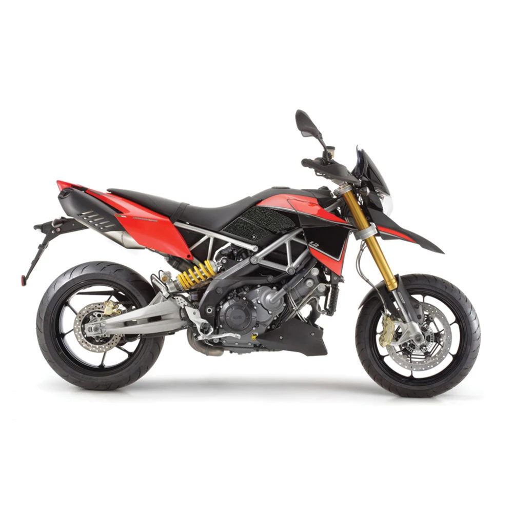 オートバイ用の滑り止めステッカー,膝用の粘着性および滑り止め,リア用09-15 aprilia Doduro 750