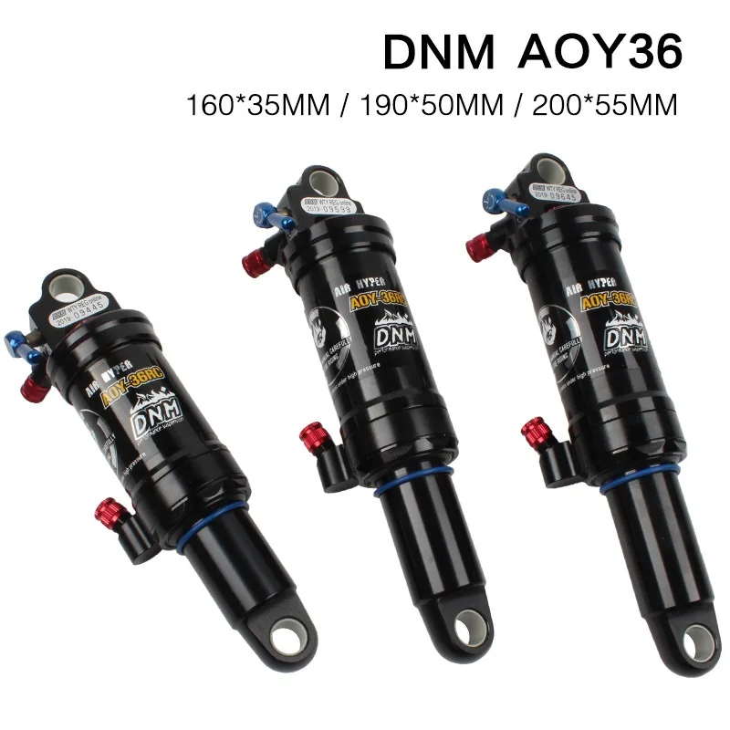 

DNM Bicycle Air Rear Shock Downhill AM FR MTB Bike Bicycle Suspension Spring Shock Absorber With Lockout 165 190 200mm AOY-36RC