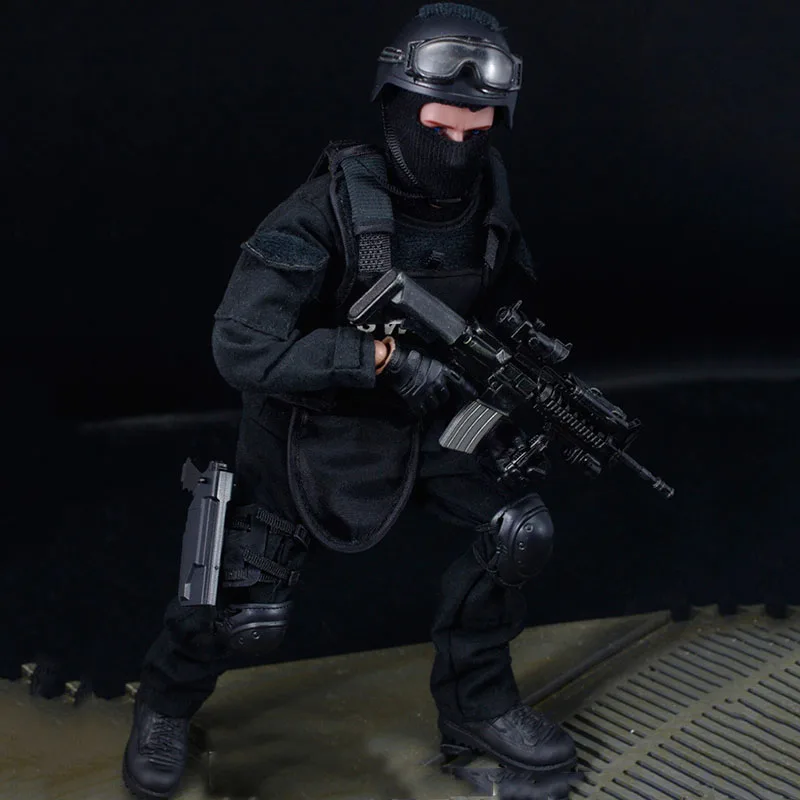 NB01 NB02 NB03 NB04 NB05 NB06 NB07 NB08 1/6 forze modello figura esercito militare combattimento Swat soldato della polizia ACU Action Figure Toys