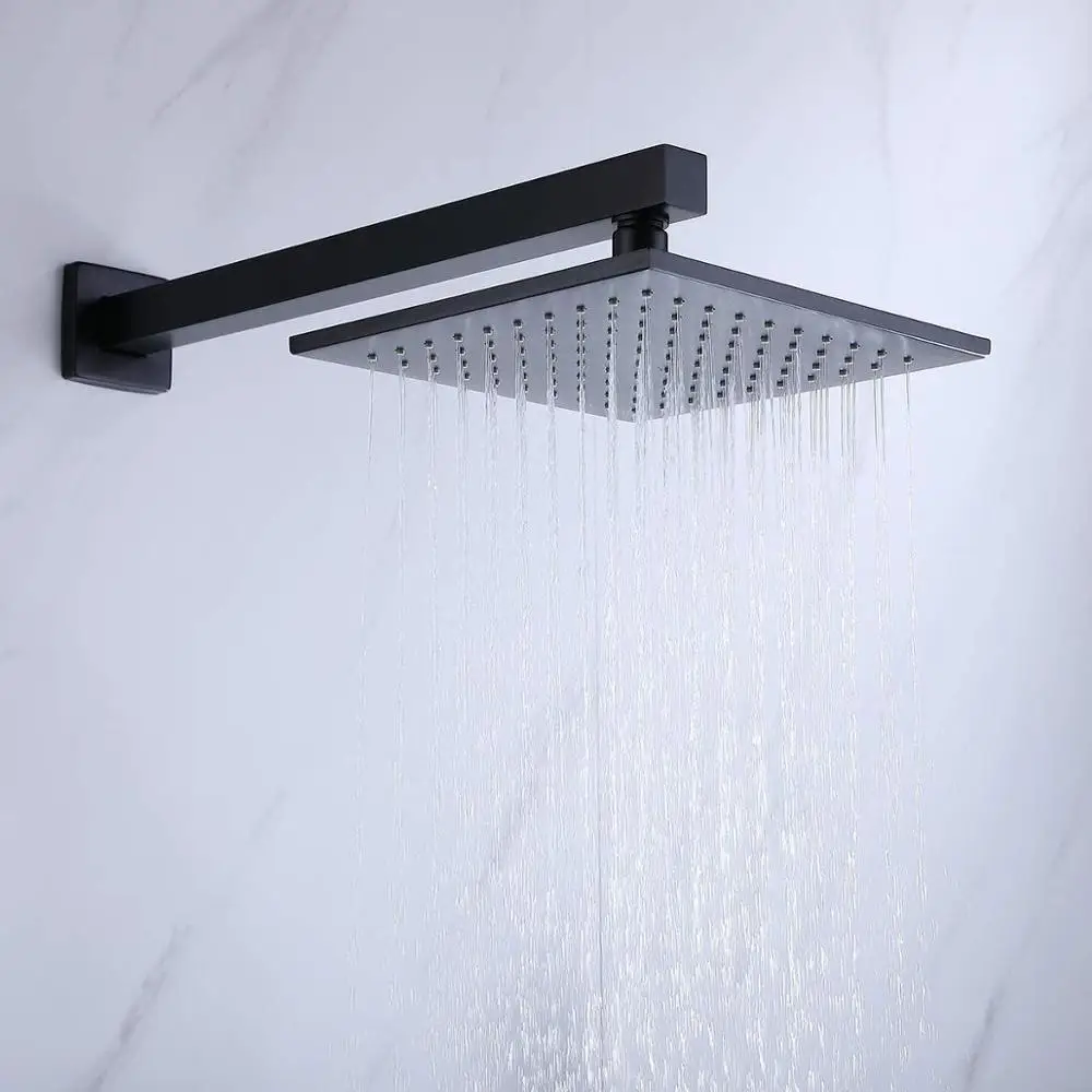 BAKALA black wall mounted Shower system bathroom shower set faucet mixer tap for bath shower mixer faucet tap shower system