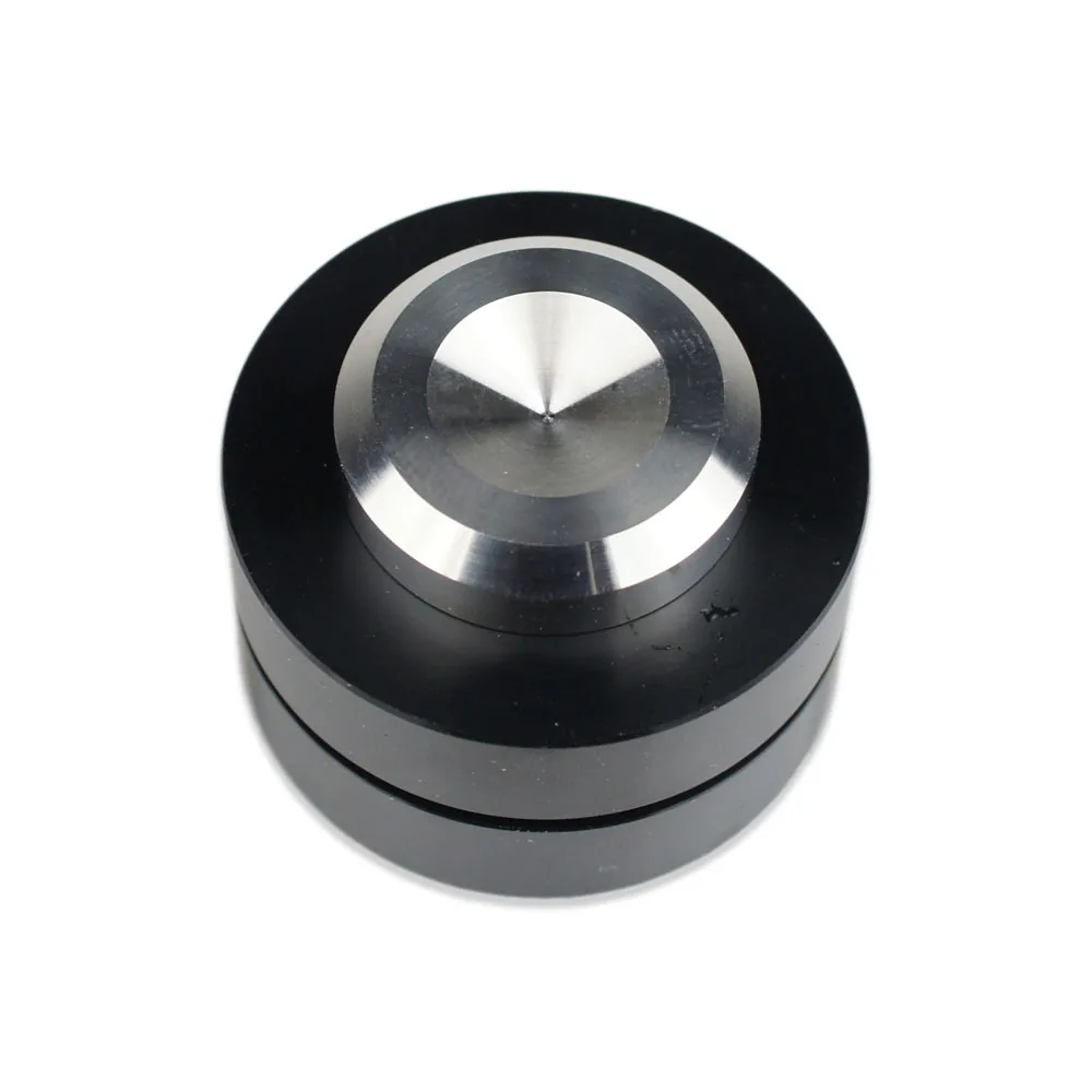38.5mm Aluminium Speaker Spike Pad Steel Ball/Ceramics Ball Shock-absorbing Isolation Stand Feet Damping Nail