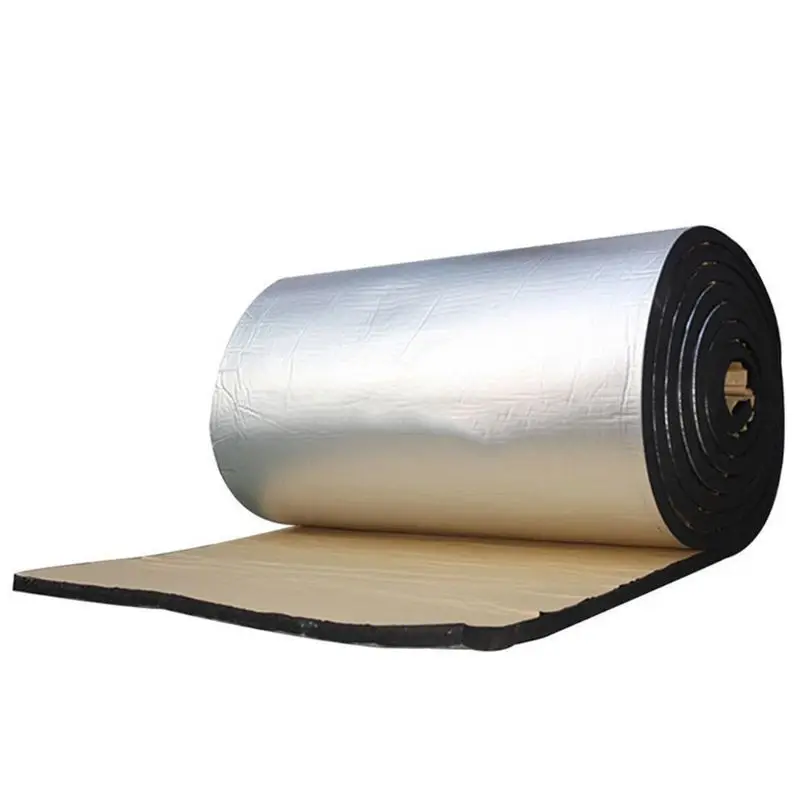 

Self-Adhesive Aluminum Foil Insulation Cotton Noise Reduction Board Flame Retardant, Sun And Frost Protection