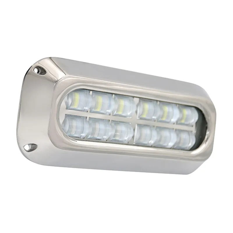 Luz LED interior sumergible para yate, iluminación especial de 10-30V, 120W, Color blanco/Azul, encendido/apagado