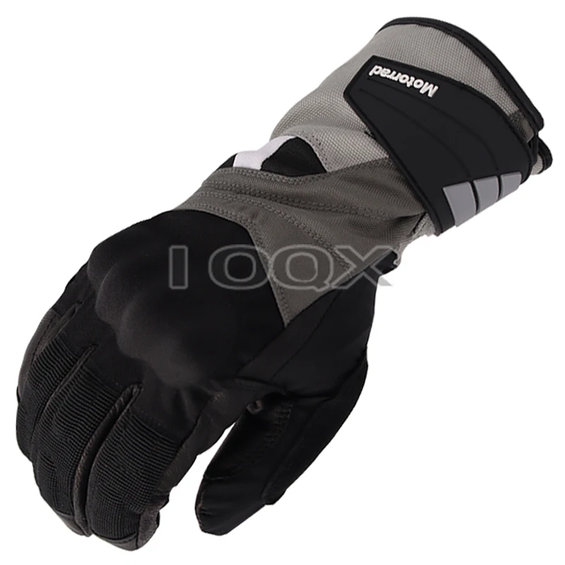 Luvas de couro de motocicleta masculina, Motorrad, BMW GS Dry, Motocicleta Motocross, Downhill Bike