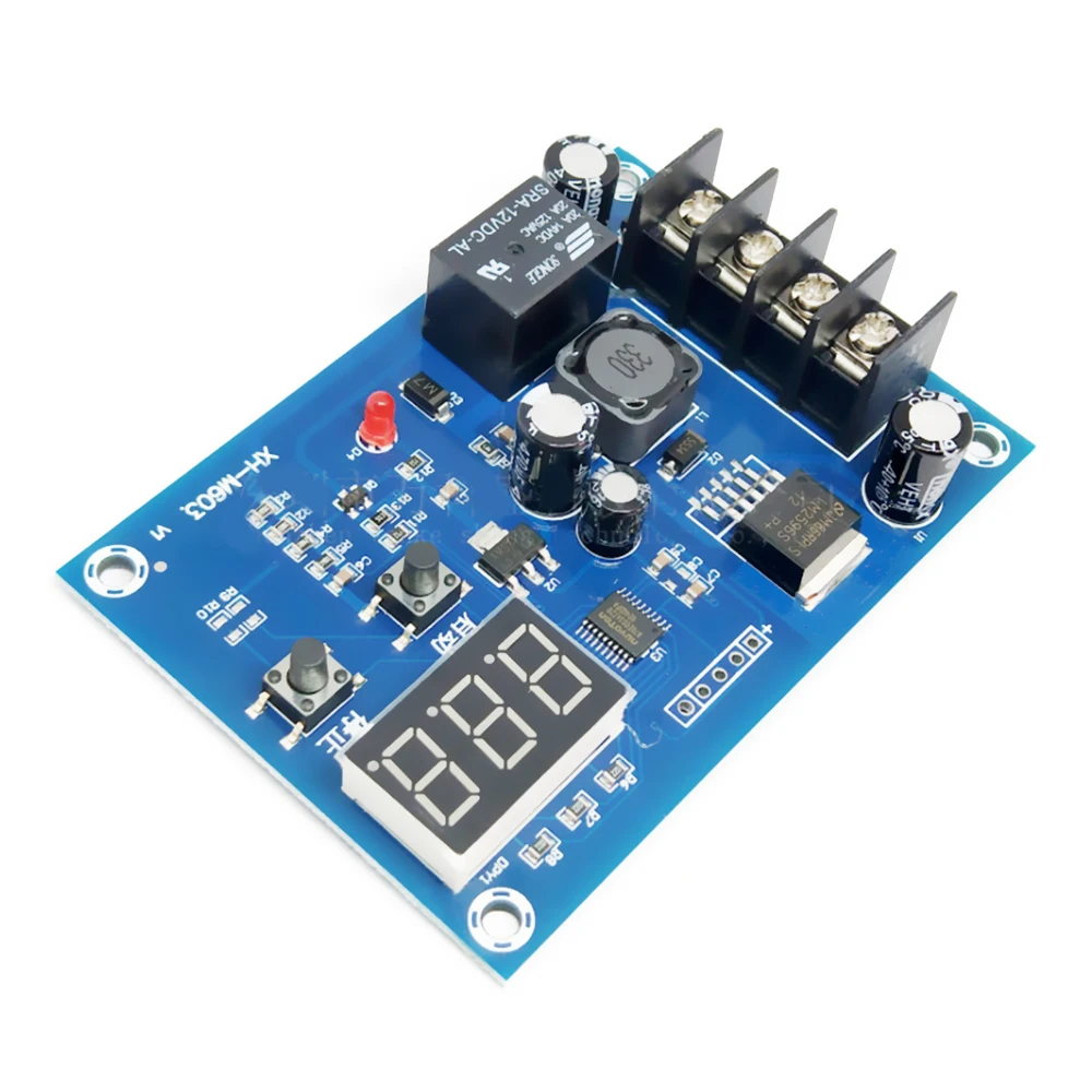 XH-M603 12-24V Charging Control Module Storage Lithium Battery Charger Control Switch Protection Board With LED Display