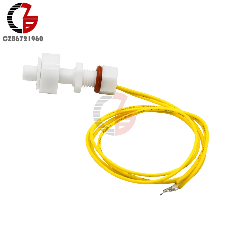 Liquid Water Level Sensor Switch Normally Closed Low Pressure Float Switch for Fish Tank Aquarium Pump Alarm Floating Switch