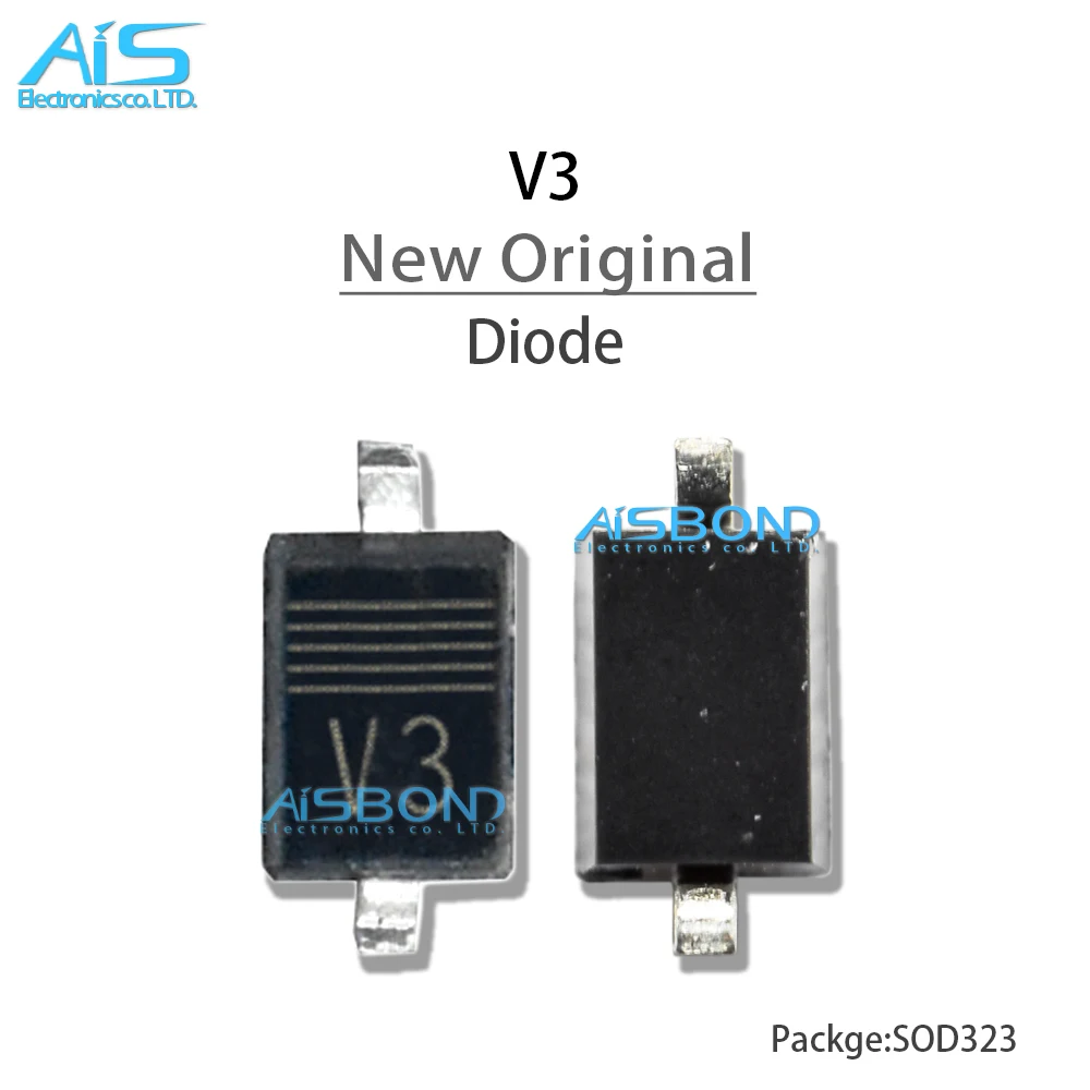 50pcs/lot V3 JH diode for iPad 2 3 4 mini dark screen backlight IC D8228 boost diode SOD323