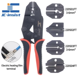 Crimping tool for electric heating film terminal Ratchet crimping tool Electric heating film clamp