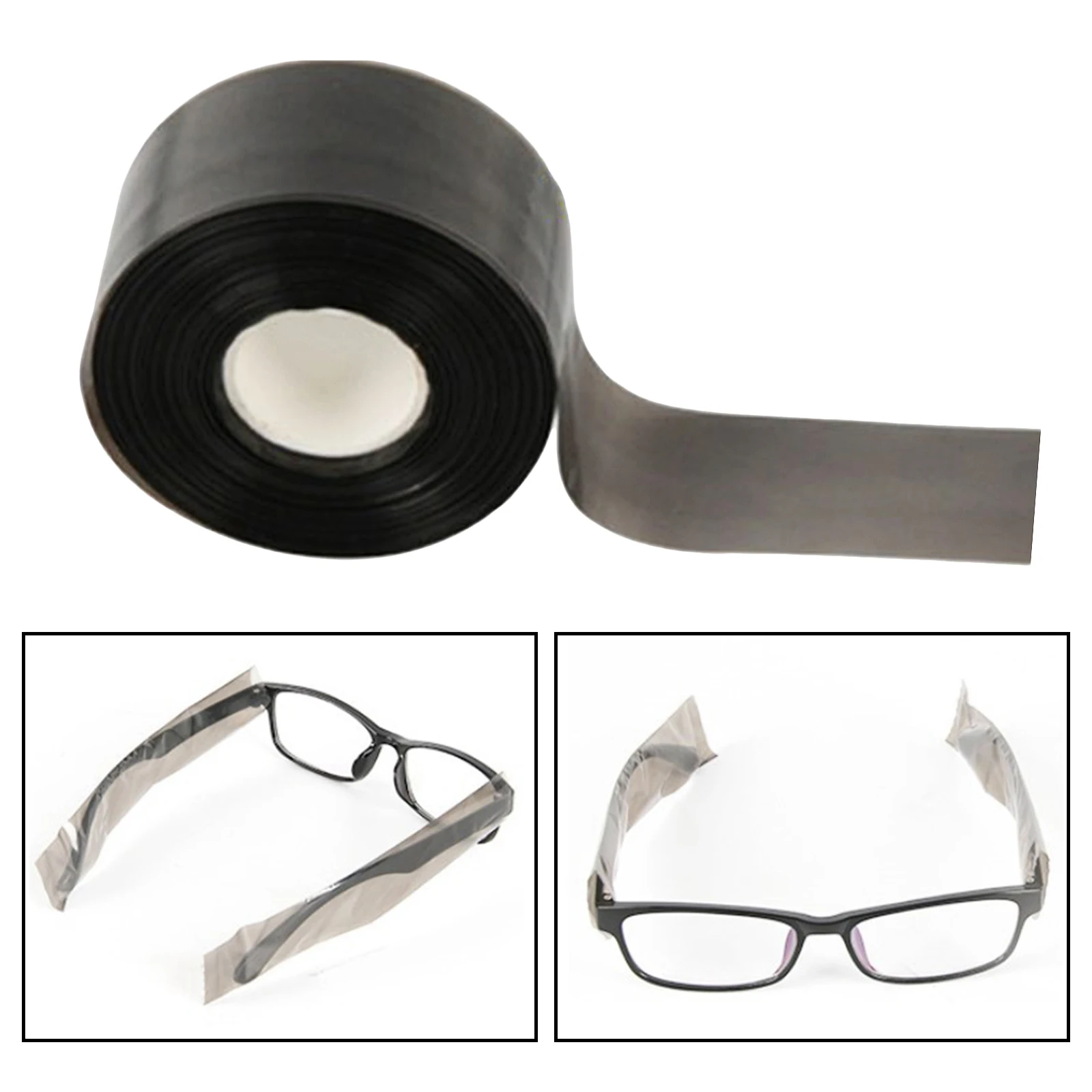 1Roll Disposable Eyeglass Leg Sleeves Cover Hairdressing DIY Barber Hair Coloring Styling Tool for Eyeglasses Glasses Protector