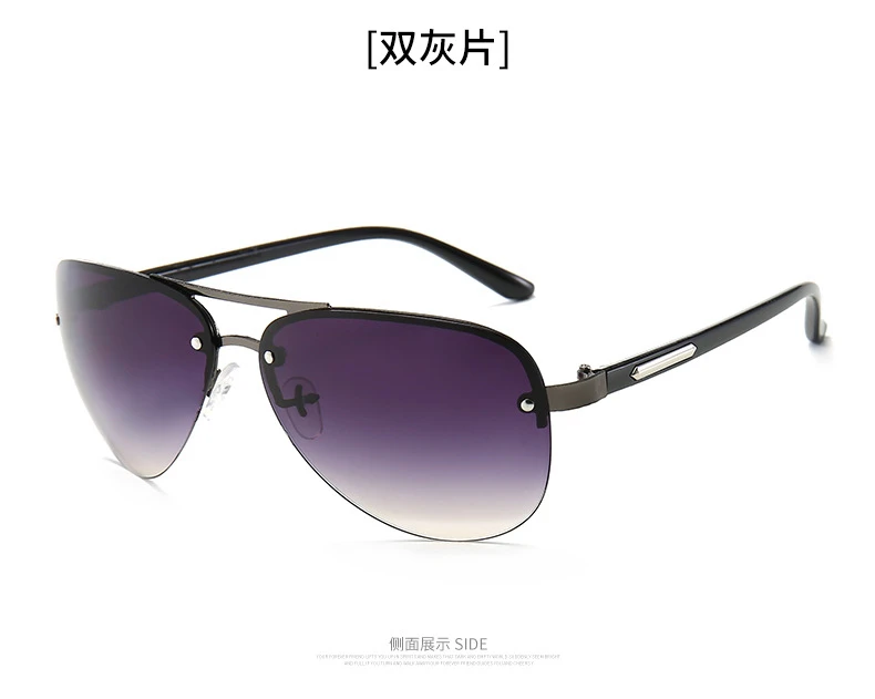 Modische Herren-Sonnenbrille im Vintage-Stil aus Metall, klassische Marken-Sonnenbrille mit beschichteten Gläsern, Fahrbrille für Männer/Frauen – Detail 4