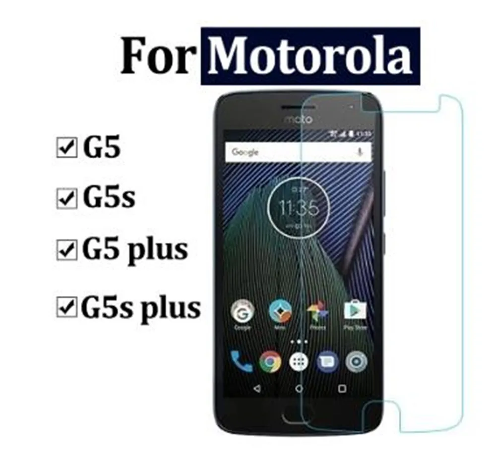 3-1Pcs 9H 2.5D For Motorola Moto G5 G5S Plus Tempered Glass Screen Protector For Moto G5 G5S Plus Protective Phone Glass Film