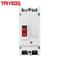 DC Circuit Breaker mccb interruttore 2P interruttore Aria Fotovoltaico DC circuit breaker 100A 125A 160A 200A 250A per il Solare FOTOVOLTAICO sistema di