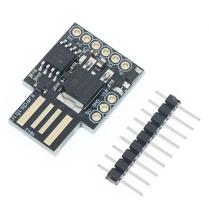 TINY85/ATTINY85 Digispark Kickstarter Micro Development Board ATTINY85 Module for Arduino IIC I2C USB Blue Black