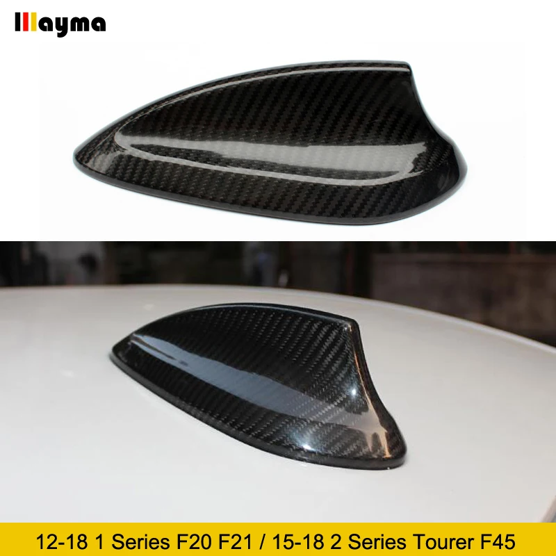 

Carbon Fiber Shark Fin Antenna Cover For BMW 2012-18 1 series F20 F21 2 series tourer F45 X1 F48 xDrive Styling CF Accessories