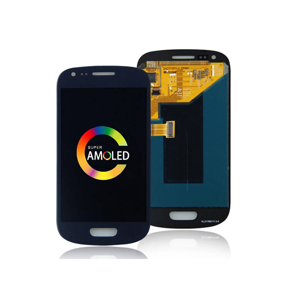 Super AMOLED for samsung s3 mini lcd Display Touch Screen Digitizer assembly GT-i8190 i8195 i8200 screen repair Parts