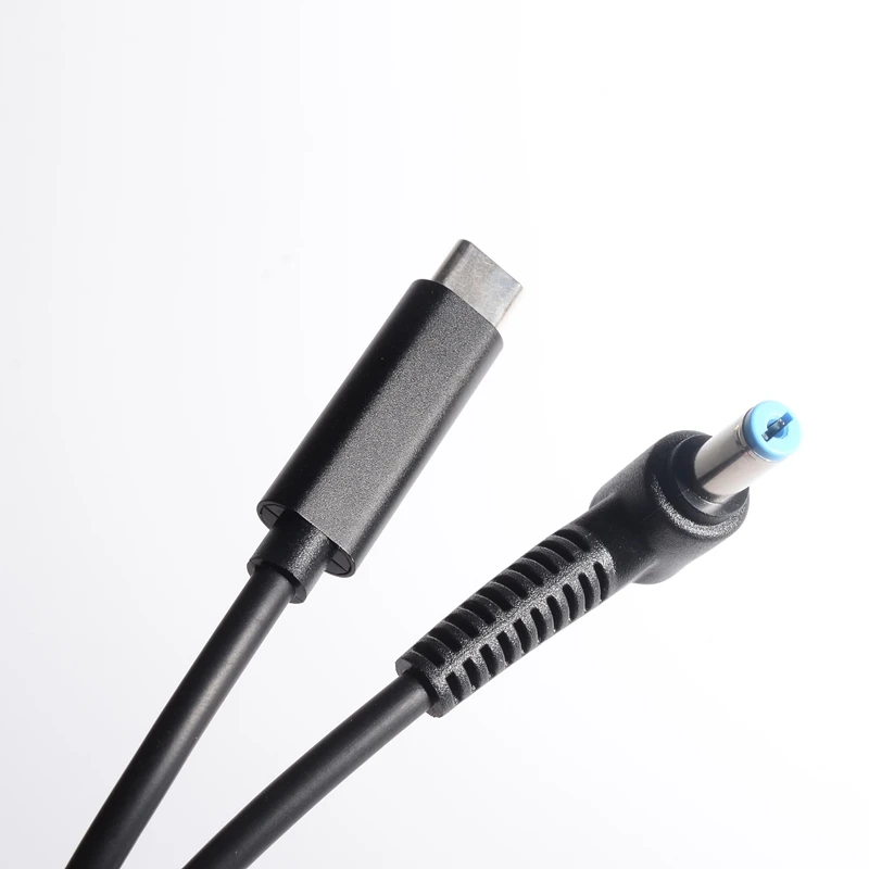 (5,5x1,7 мм) USB Type C PD кабель для зарядки ноутбука шнур Dc адаптер питания конвертер DC 5,5*1,7 мм папа 90 градусов прямоугольный