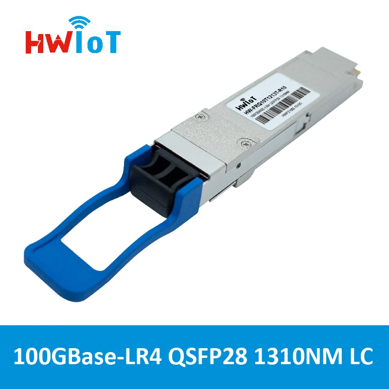 

100GBase-LR4 QSFP28 1295-1310nm 10km Optical Modules Transceiver RX Only LC Connector Cisco Compatible