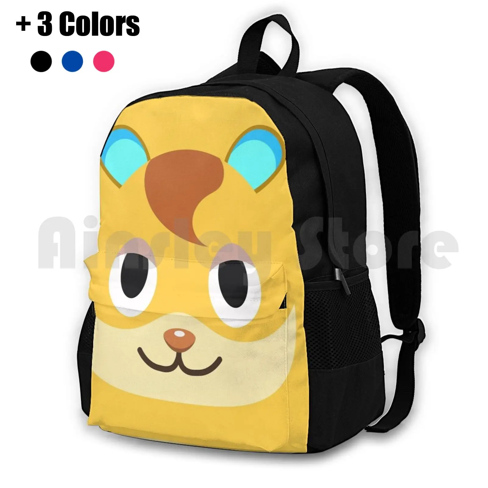 Hamlet-Animal New Horizon Outdoor Hiking Backpack Riding Climbing Sports Bag Hamlet Acnh Animal Animal New Horizon Animal New