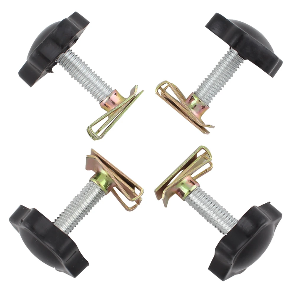 Black Motorcycle Saddlebag Locks Mounting Security Theft Deterrent Bracket Hardware Screw Bolt for Harley Touring  1988-2018