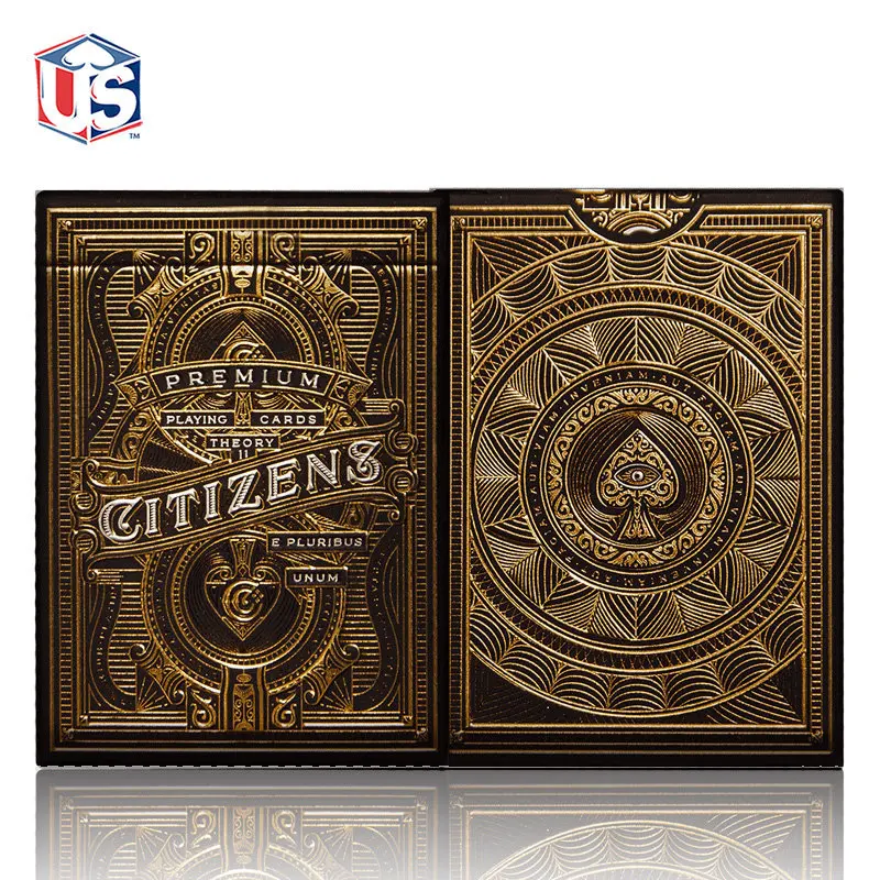 T11 Citizens Playing Cards Theory 11 Premium Deck Poker Size USPCC Limited Edition Magic Cards Magic Tricks Props for Magician