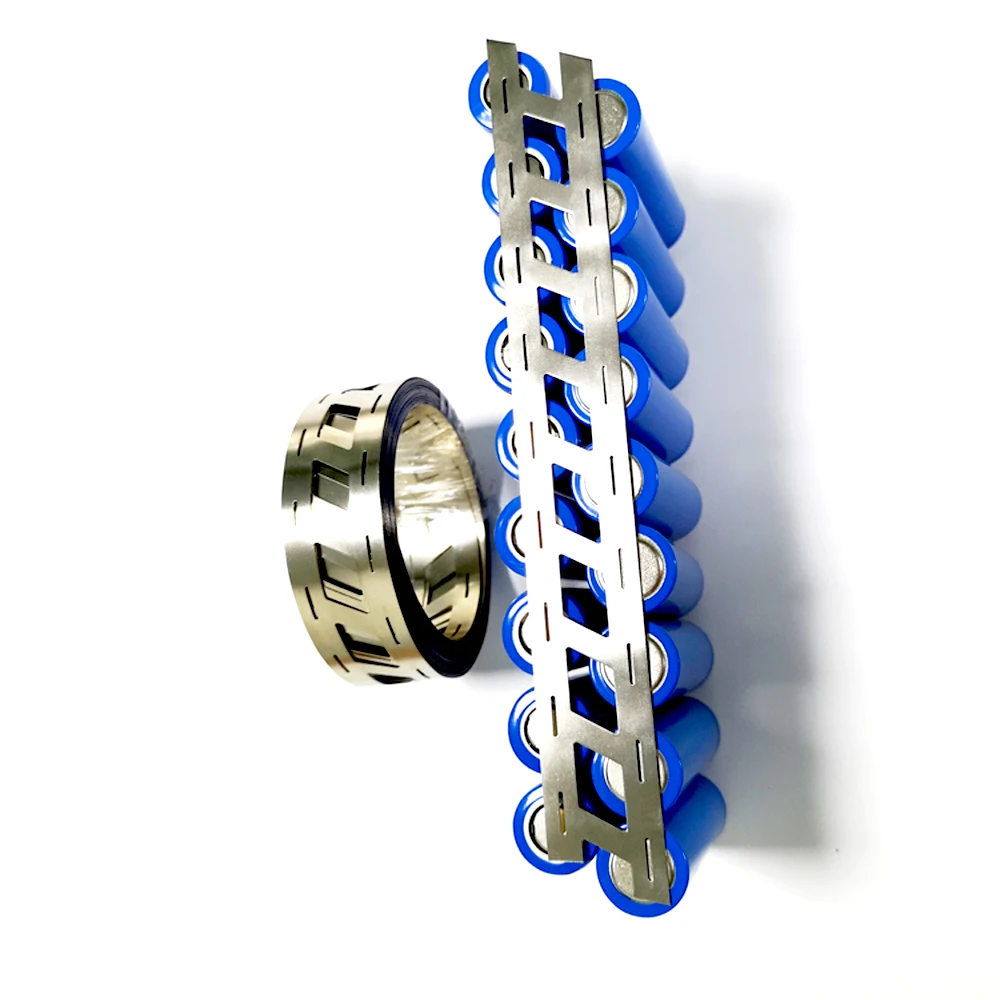5 metri 18650 striscia di nichel 99.96% elevata purezza 2P obliqua striscia di nichel puro batteria al litio cintura di saldatura 0.15*23.5mm piastra di nichel