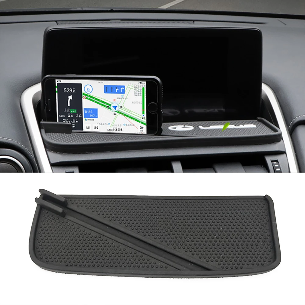 Car Dashboard Anti-slip Mat Dash Mat Dashmat for Phone Navigation Fit For LHD LEXUS NX200T NX300H 2015 2016 2017-2018-2020