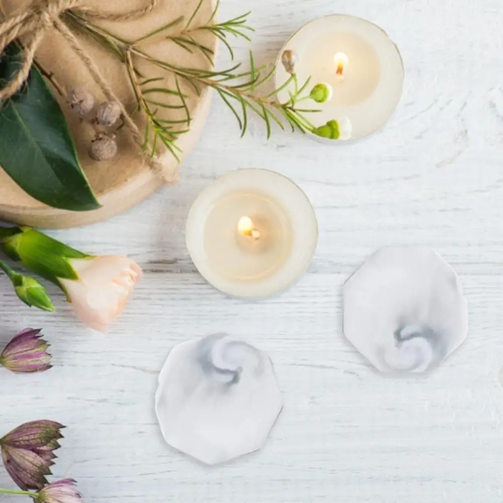 Posavasos de cerámica de mármol gris, alfombrilla resistente al calor, platillo de lujo, posavasos de cerámica de mármol único, alfombrillas de porcelana, almohadillas, Decoración de mesa