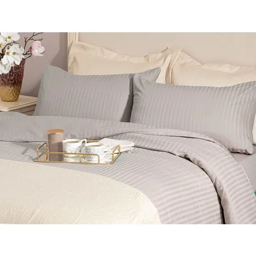 English Home Crystal Silky Twill Double Personality Duvet cover 200x220 cm cm Stone Color