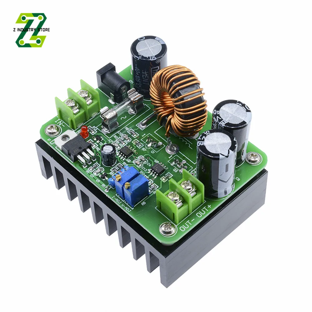 600W Boost Module Power Supply DC-DC Step up Constant Current Voltage 10-60V to 12-80V 12V 24V 48V 72V Booster Converter