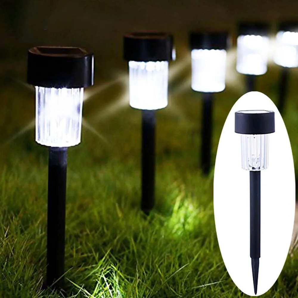 

LED Solar Garden Lights Outdoor Solar Powered Lamp Waterproof Landscape Emergency Lights Pathway Patio Yard Lawn Decoration