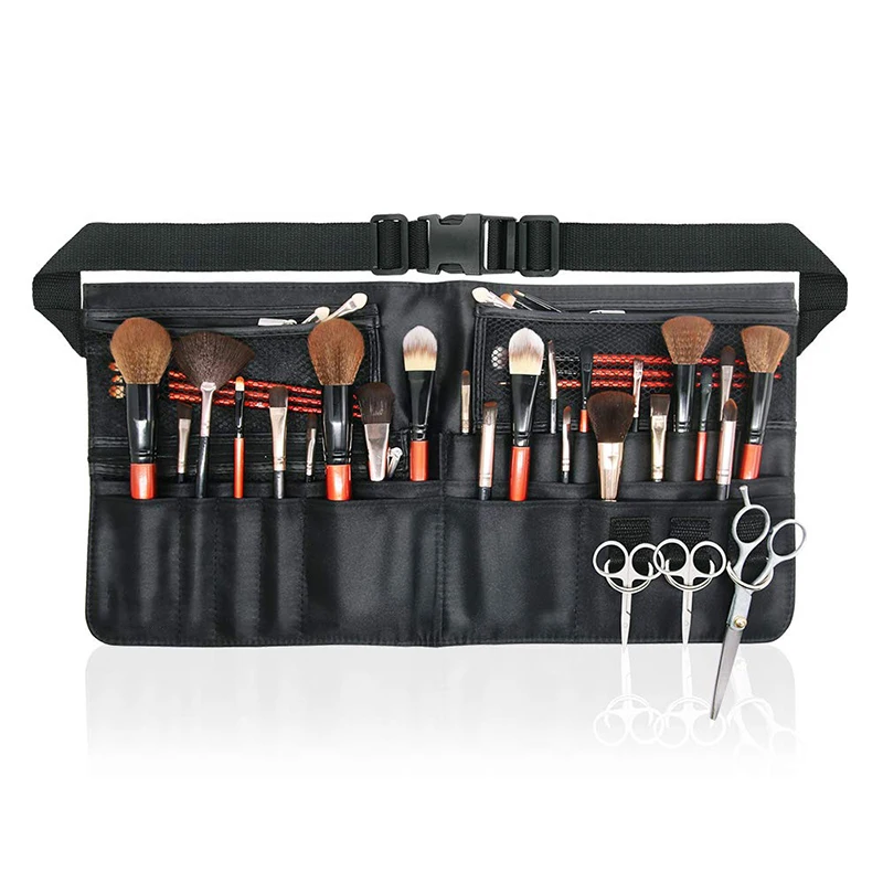 Borsa per trucco professionale marsupio borsa per pennelli cosmetica da donna con cintura borsa per trucco da viaggio borsa per Organizer custodia