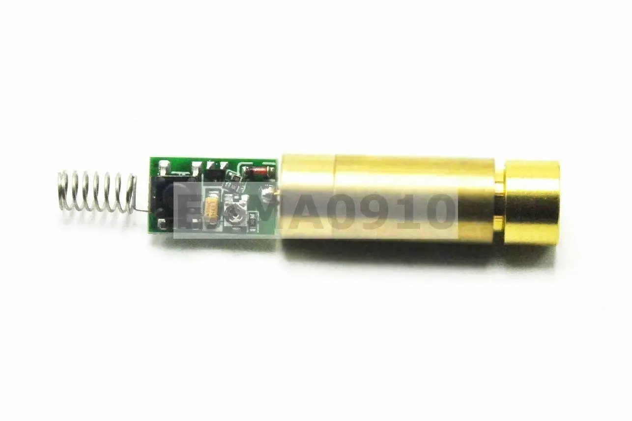Industriële/Lab 532nm 50Mw Lijn Groene Lasermodule W/Driver Reticle/Locator