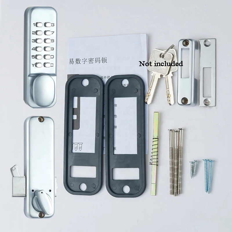 Sliding Gate Opener Digital Lock Door keyless Keypad Code Password Iron Door Waterproof Door Lock Push button Combination Lock