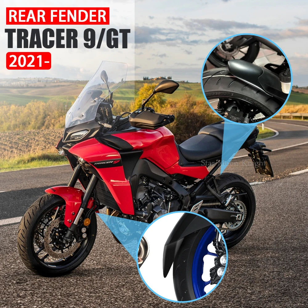 

Motorcycle Accessories For Yamaha Tracer 9 Tracer 9 Tracer-9 GT 2021-Front Fender And Rear Fender Extender