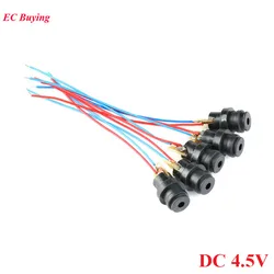5pcs/lot DC 4.5V Laser Head Module Laser Dot Diode Red Plastic Gyro Module For Arduino