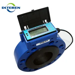 DN80 Digital Sandwich Ultrasonic Water Meter Flow Meter for Agricultural irrigation with IP68 Protection RS485 Modbus