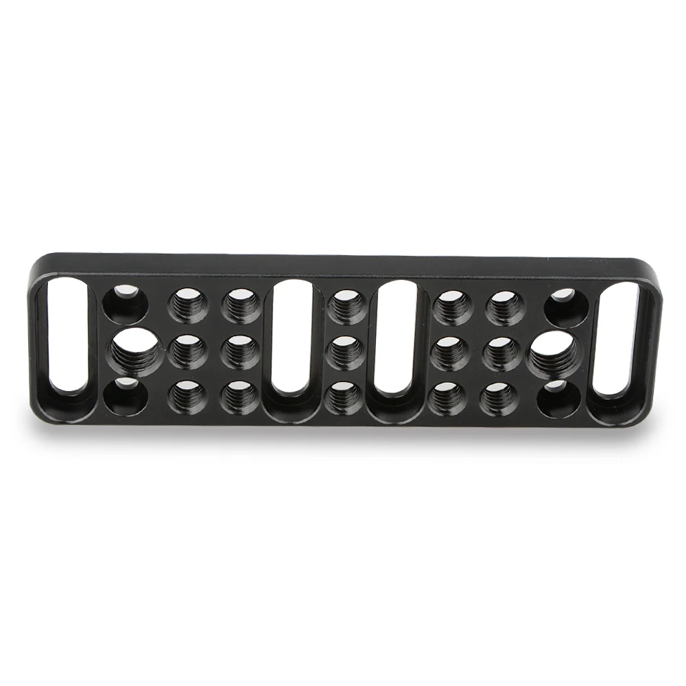 Kayulin Multi-function Mounting Plate Cheese Plate Camera Easy Plate Connections for Photographic Equipment DSLR Camera Cage Rig