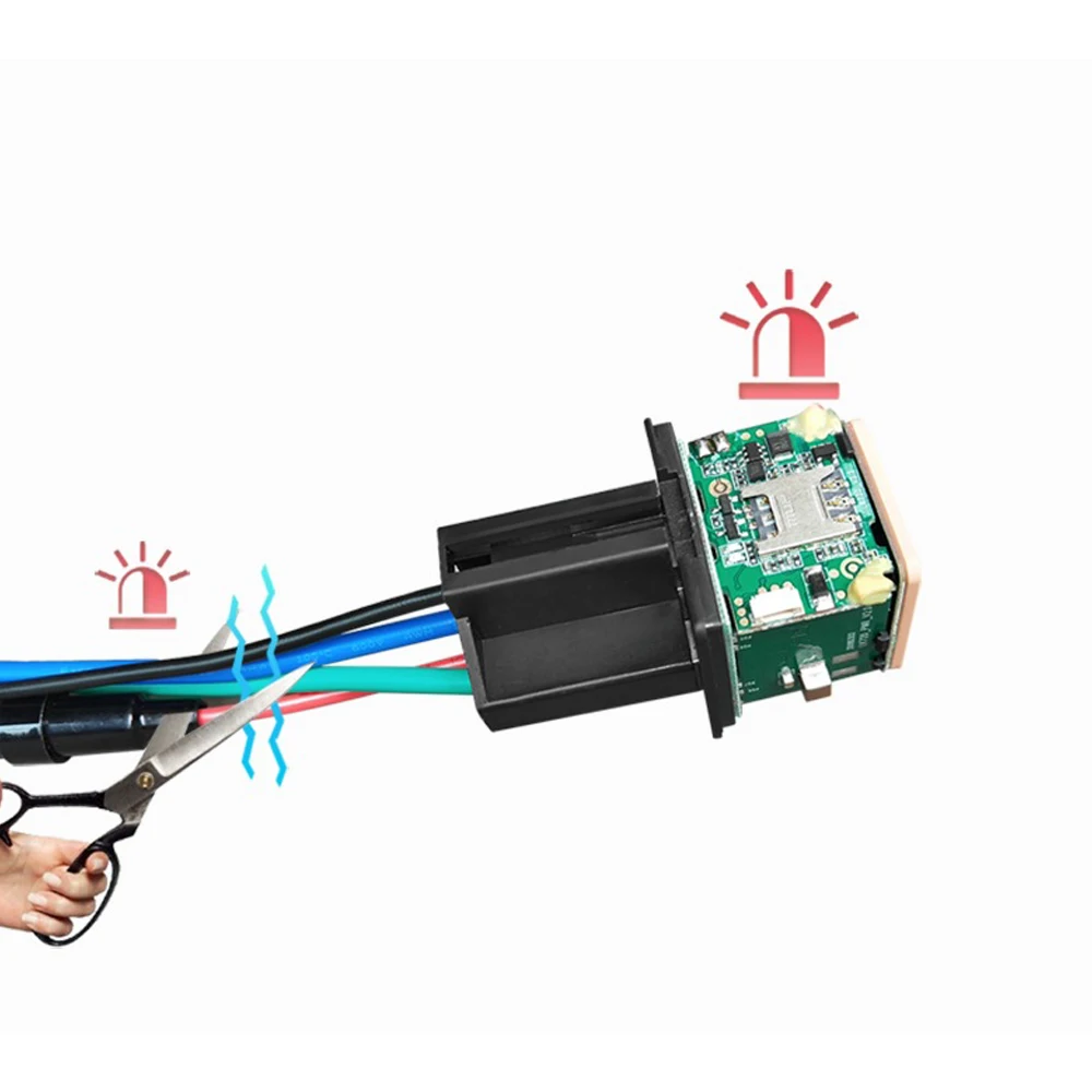 Rastreador gps gsm lk720, sistema de monitoramento de energia com terminal