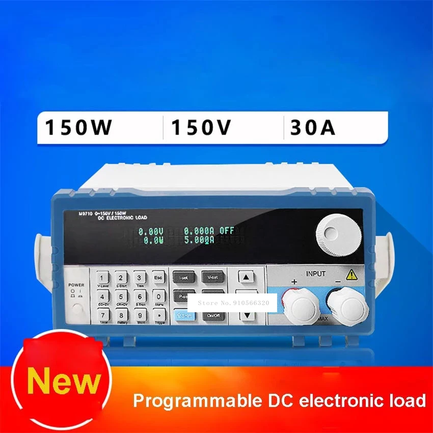 Professional Electronic Load Programmable DC Electronic Load Digital Control Battery Tester Load Meter M9710 150W 0-150V 0-30A