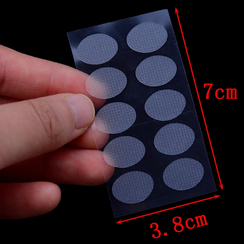 100Pcs Ear lobe tape Earlobe Massage Sticker invisible lift support prevent stretched or torn protective