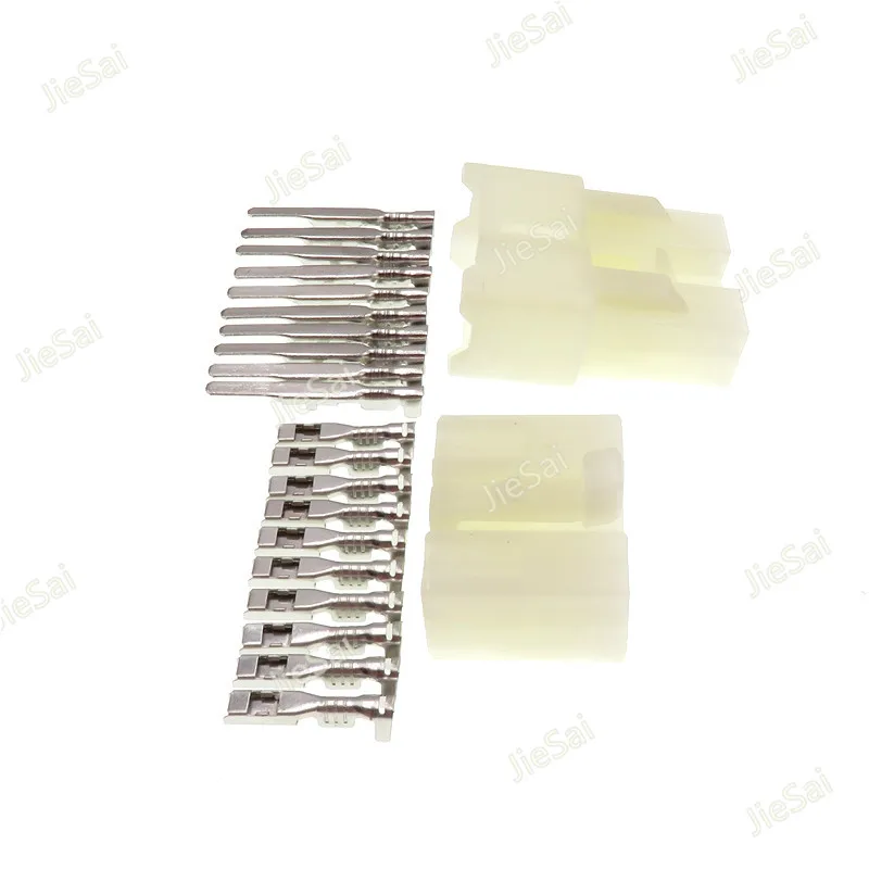 10 Pin 7122-1300 7123-1300 Auto CD Wire Plug Male Female Kit Series(090) Car Electrical Wire Connectors