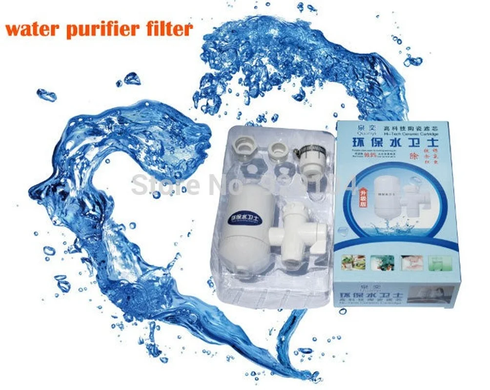 Water Filter Purifier  Alkaline Water Ionizer  For Household  Kitchen Tap  Water Treatment  Filter System Removes 99% Contaminan