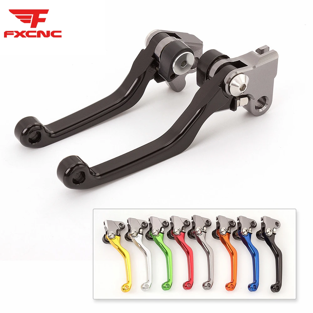 

For Yamaha KX250 KX 250 2005-2008 2007 Brake Clutch Lever Aluminum Moto Dirt Pit Bike Motocross Brake Levers Handle Accessories