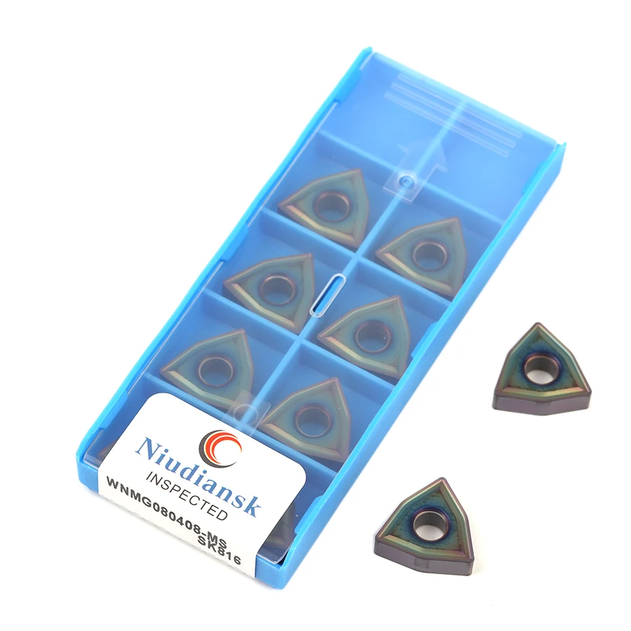 WNMG080404-MA SK816 آلة خرط تعمل بالتحكم الرقمي بواسطة الحاسوب أدوات WNMG080408-MA WNMG080404-MS WNMG080408-MM SK816 كربيد الخارجية للصدأ تحول أدوات