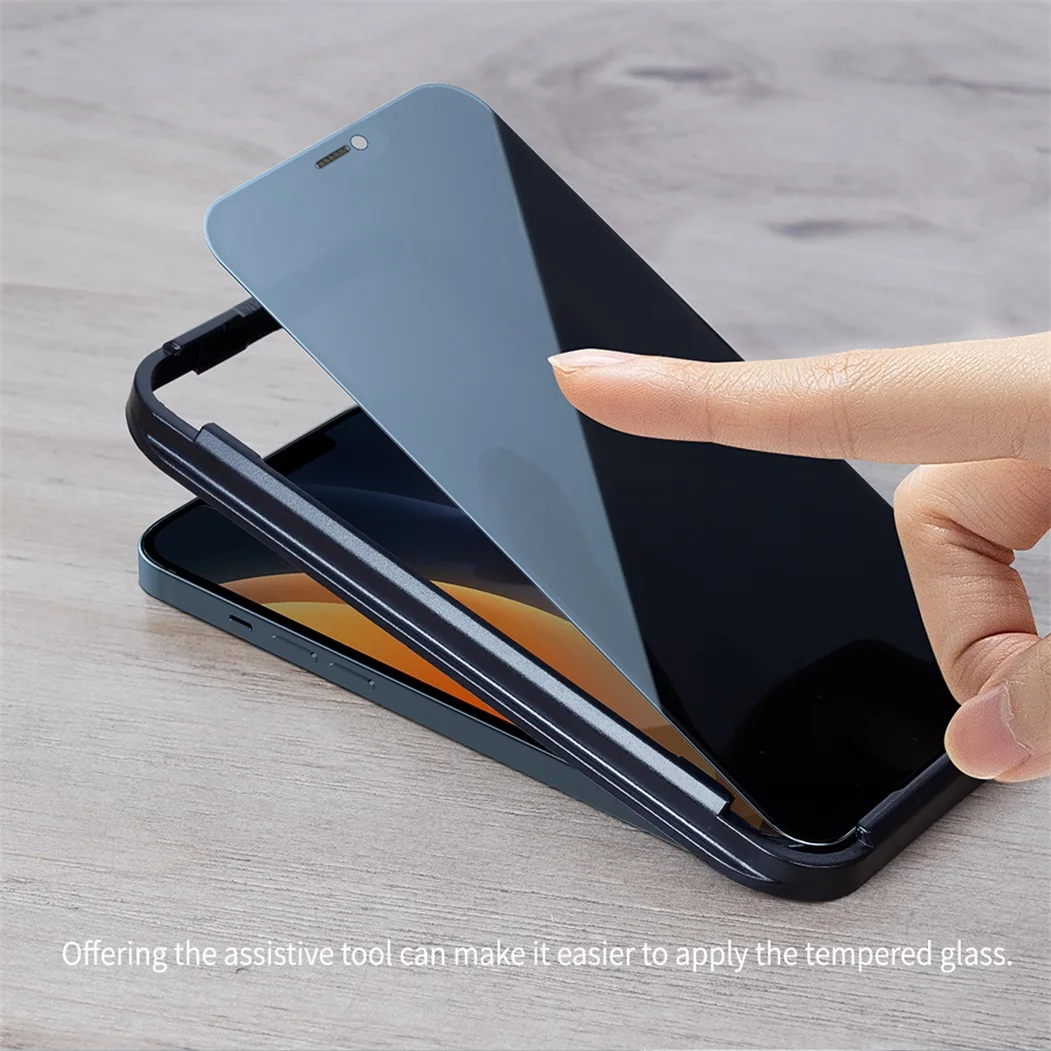 For iPhone 12 Pro Max Tempered Glass For iPhone12 Nillkin Guardian Full Cover Privacy screen protector For iPhone 12 Mini 12 Pro